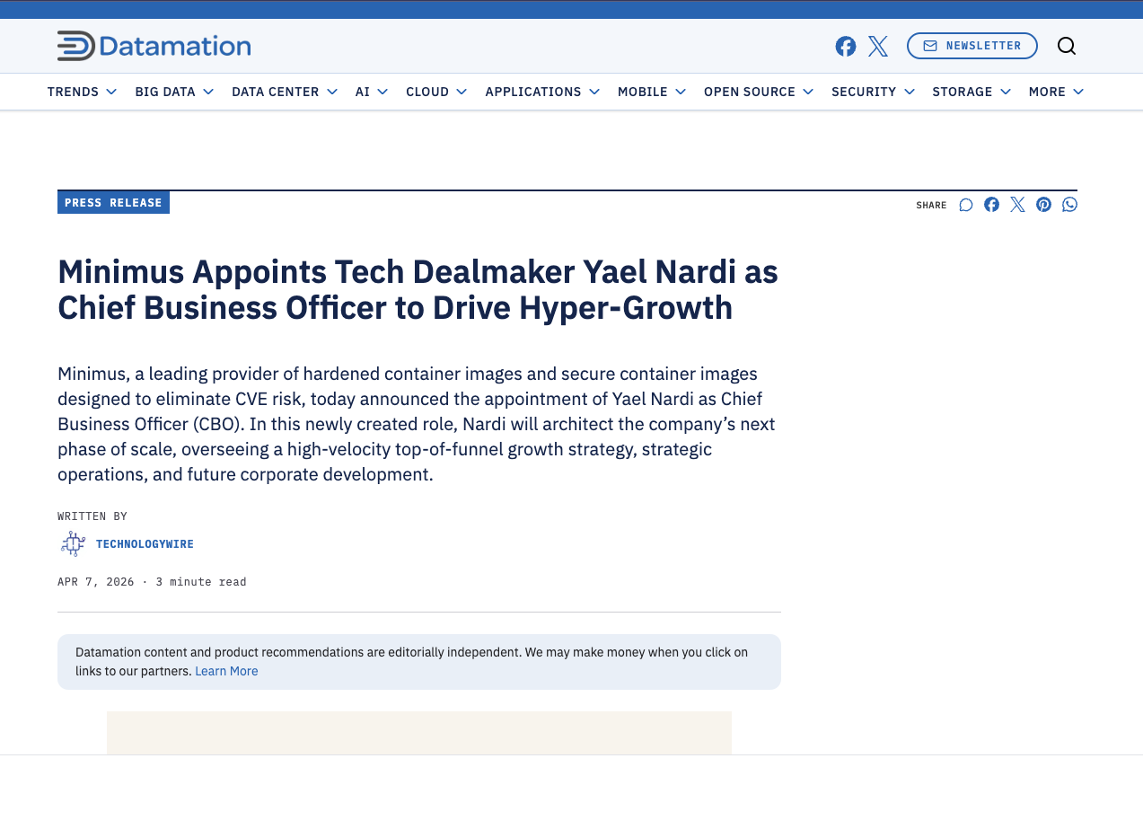 Syndication screenshot